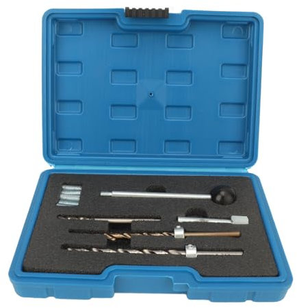 10-teiliges Injektor-Klemmbolzen-Gewinde-Reparatur-Set, Hochfeste Schrauben, Gewinde-Reparatur, CDI-Injektor-Bolzen-Reparatur-Set fürCDi-Motoren