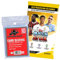 Bundle mit Topps Match Attax Karten Champions League 2024-2025 Trading Cards - Exklusive STRONCARD Sammelkarten Hüllen - 1 Booster