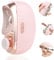 Electric Nail Clippers, 2 in 1 Electric Nail Clipper and Nail Cutter with LED Light, Rechargeable & 2 Speeds, Electric Nail Trimmer for Babies, Kids, Adults and Seniors (Pink)