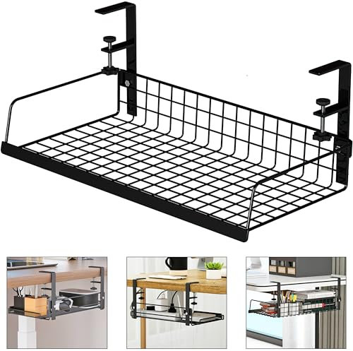 LIFEFAN Kabelmanagement Unter Dem Schreibtisch Kabelorganisation Unter Dem Schreibtisch Kabelmanagementwanne Unter Dem Schreibtisch Regal (Large)