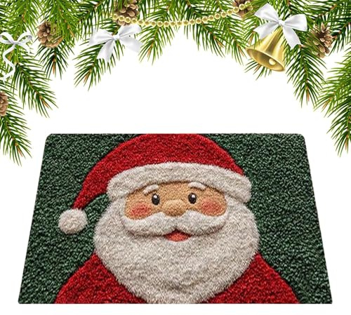 Weihnachtsmatte Schnelltrocknender, waschbarer Badebereichsteppich