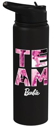Barbie - Core - Team Barbie Sports Photos Stainless Steel Insulated Water Bottle