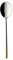 Villeroy & Boch Ella con Oro Cuchara para Ensalada, Acero Inoxidable, Gris, 23.6x2x2 cm
