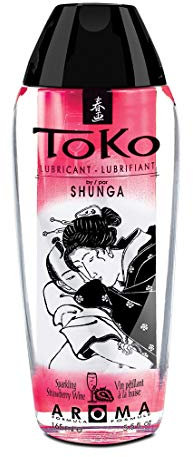 SHUNGA Lubrifiant Toko Aroma Fraise Vin Pétillant 165 ml