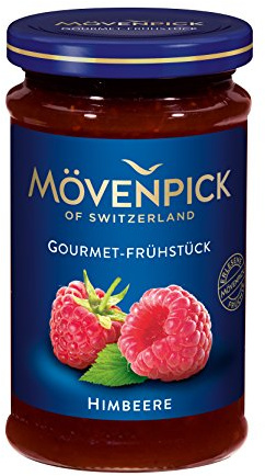 Mövenpick Gourmet-Frühstück Himbeere, Fruchtaufstrich, 8er Pack (8 x 250 g)