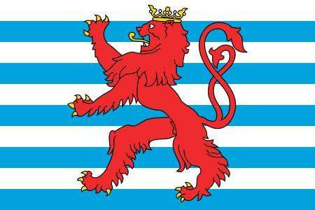 Luxemburg mit Wappen Flagge 90 * 150 cm