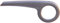 DEKAFORM Kettenschutz Easy Line 180-3 für Bocas Dekathlon Kettler Mars Velorent Fahrrad 36/38 Zähne * Brilliant-Silber