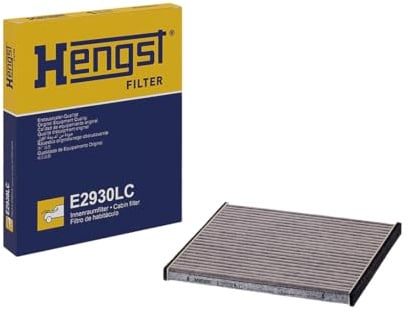 HENGST - Innenraumfilter E2930LC - Luftfilter für den Innenraum mit Aktivkohle - Filtert Staub, Pollen & Gerüche für Allergiker - Für saubere Frischluft im KFZ - Automotive Zubehör