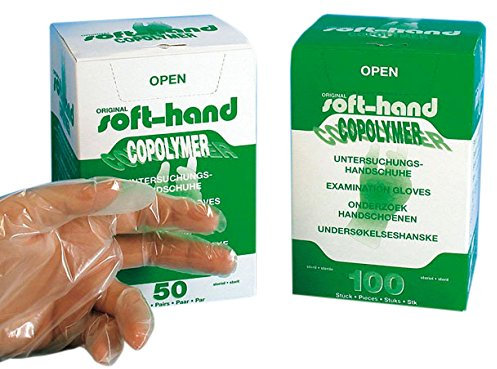 Soft-Hand 00368510 Copolymer Handschuhe, steril, einzeln, S (2000-er Pack)