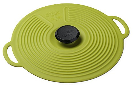 Zeal Silicone Keep Fresh Storage Airtight Seal Lid Reusable Eco-Friendly Classic Design Lime (20cm, 8)