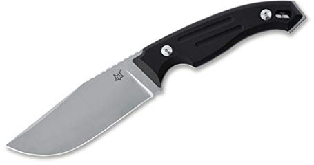 Fox Knives 02FX690 Fahrtenmesser Octopus Vulgaris Schwarz G10, Klingenlänge: 11,5 cm, Mehrfarbig