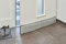 K. & N. Schurwolle 550 Boudin de porte en laine vierge Gris 80 cm