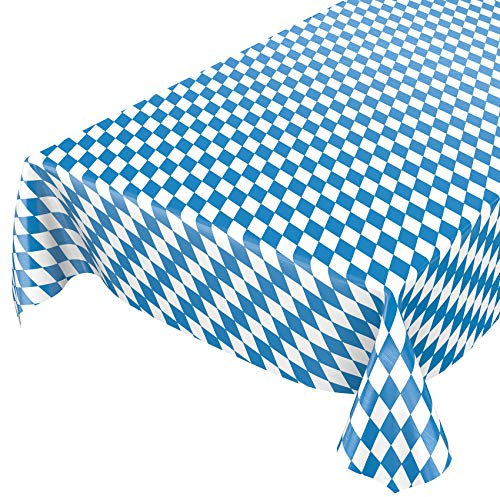 ANRO Wachstuch Tischdecke Wachstuchtischdecke Wachstischdecke Bayern Bayerische Raute Oktoberfest 240x140cm