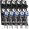 AZDelivery 5 x KY-033 Linien Folger Line Tracking Sensor Modul TCRT5000 kompatibel mit Arduino inklusive E-Book!