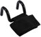 Starbun Cinghie for Sollevamento Pesi - Allenamento for Sollevamento Pesi Nero Cinghie di Supporto for Polso Cinturini for Ganci da Palestra
