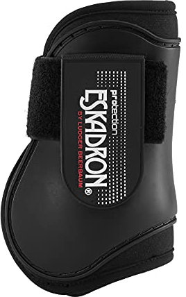 Eskadron 2er Set Gamaschen Protection Boots Compact hinten, Farbe:Black