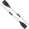 2 Stück Kayak Paddle/Boat Oars Paddel - Doppelpaddel Verstelbar Kajakpaddel Paddel Für Schlauchboot Kajak Kanu