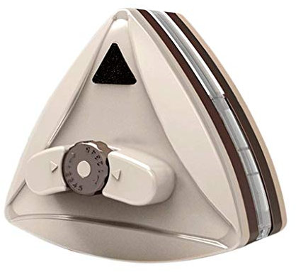 Double-Sided Adjustable Magnetic Glass Wiper Cleaner Large Window Glass Cleaning Brush for High-Rise Building Single Double and Triple Glazed (10-40mm)