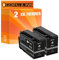 Gorilla-Ink 2X Patrone XXL kompatibel mit HP 950 XL Black | Geeignet für HP OfficeJet Pro 276DW 251DW 8610 8660 8640 8630 8600 Plus 8616 8100 8600 8620 8615 8625 8600