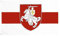 Hotaden Chevalier Blanc Cheval Drapeau Bannière - Drapeau Blanc Blanc Rouge - Belarus Liberté Pagonia Armoiries - Belarus Bannière Drapeau extérieur