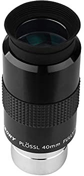 Svbony SV131 Teleskop Okular 40mm, 1,25” Plössl Okular 48° Weitwinkel FMC Linse, Scharfe Bilder Teleskop Zubehör, für Mond Deep Sky Objekte Planetenbeobachtung
