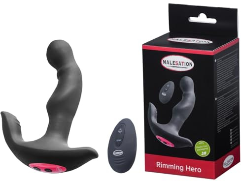 MALESATION Analvibratoren-670000031595 Analvibratoren Schwarz Einheitsgröße