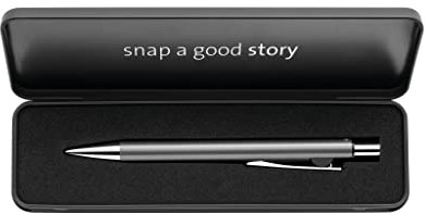 Pelikan Kugelschreiber Snap K10 im Metalletui, Metallic Platin, 1 Stück, 821230