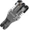 iSHOXS 2C ProFork Xtension S Extension Mount for GoPro Hero 11 10 9, DJI Osmo, Apexcam, Akaso and Compatible Action Cameras Aluminium 40 mm Black
