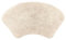 Allure Curved Bath Mat 48 x 80cm – 100% Cotton Shower Mat, Supersoft, Absorbent, Washable (Stone)