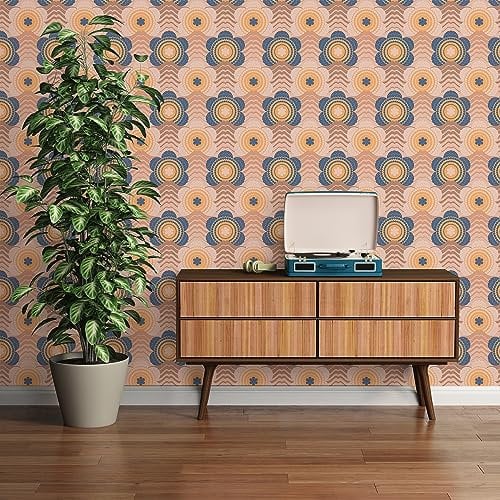 A.S. Création 395392-Papier peint intissé style rétro années 70 8,50 m x 0,53 m