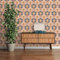 A.S. Création Retro-Tapete 70er Jahre 0,53 x 8,5 m -Tapete-Vintage mit Blumenmuster in Beige, Braun, Blau, Vliestapete Retro Chic Made in Germany - 395392