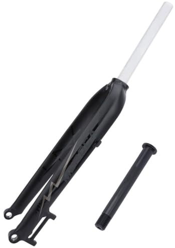 HIMALO MTB Starrgabel 26 27.5 29 Mountainbike-Gabel Steckachse 15x110mm Boost Gabel 1-1/8 Gerade Scheibenbremse (Color : Black)