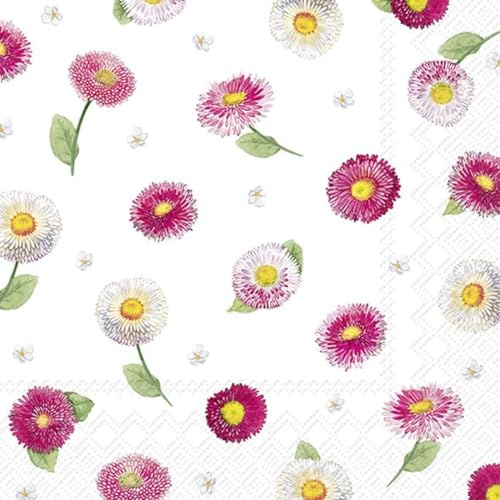 IHR Ideal Home Range - Papierservietten Motiv: Bellies Allover 20 St. Lunch-Servietten 33 cm x 33 cm