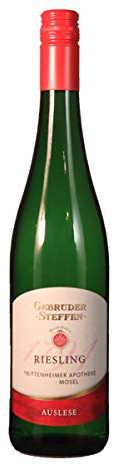 Weinhaus Gebrüder Steffen 2022 Riesling Auslese Trittenheimer Apotheke Prädikaswein 0.75 Liter