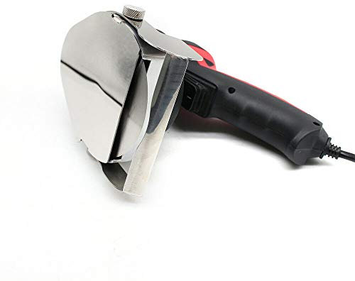 Mudshape Elektrische Kebabmesser 80W Dönerschneider Dönermesser Gyrosmesser Edelstahl Kebabschneider 3000 U/min für Lamm Rindfleisch Hühnchen BBQ Döner und Gyros Schwarz
