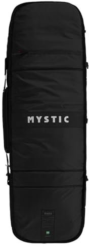 Mystic Saga Kitesurf Boardbag with Wheels - Black 175cm