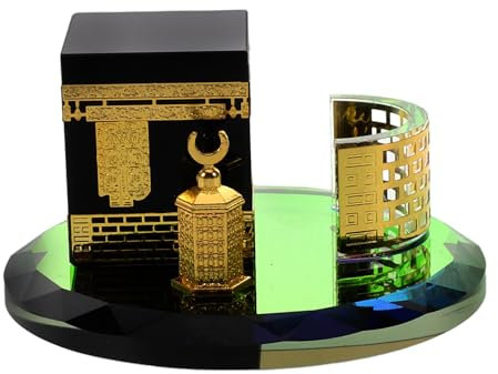 Cabilock Wunderschönes Islamisches Mini-Modell Aus Kristalldekor Für Zuhause Arabische Architektur Souvenir Elegantes