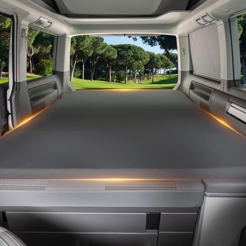 Spannbettlaken Kompatibel mit VW T7 Beach Klappbett - Wohnmobil Camper Van Spannbettlaken Heckbett