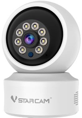 VSTARCAM 1080P Smarter Innensicherheitsmonitor Kamera mit App-Steuerung für Ihr Ueberwachung smartes Zuhause