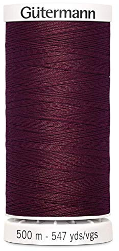 Gutermann Sew All Polyester Thread, 500mtr, Mulberry (0369), 5.5 x 3 x 3 cm