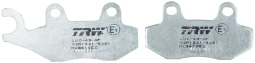 TRW MCB615EC Brake Pad Set, disc brake (Set of 2)