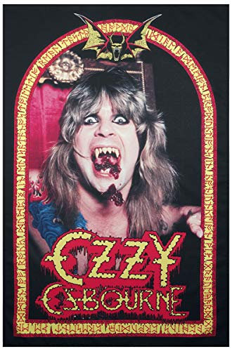 Ozzy Osbourne Speak of The Devil Flagge Mehrfarbig
