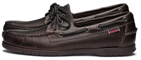 Sebago Men's Endeavor 7000GC0 Boat Shoes Dk Brown-Gum 12 UK