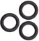 B Baosity - Kit de reparación de Borde de Espuma para Altavoz (3 Unidades, 3 Pulgadas)