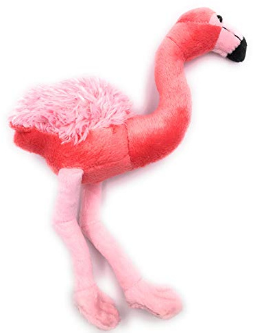 Onwomania Peluche Peluche Animal Flamant Rose Oiseau 28 cm