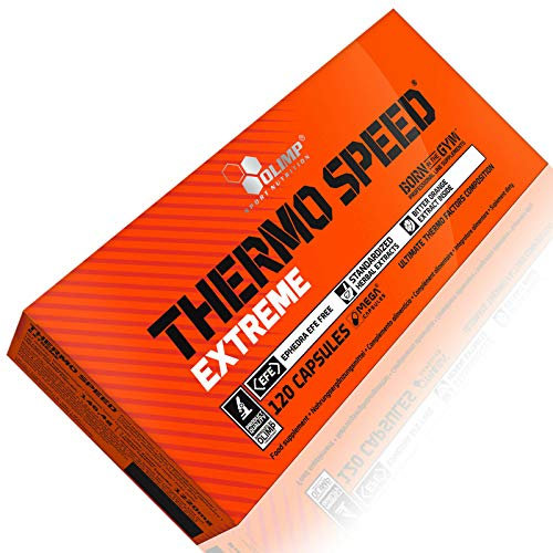 Thermo Speed Extreme | Thermogener Fatburner Gewichtsverlust | Schlankheitspillen zur schnellen Reduzierung des Fettgewebes | Nur Blasen - keine Box (150 Kapseln)