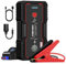 FOWAWU Avviatore Batteria 6000A 26800mAh Avviatore Emergenza per Auto,Moto(ALL Gas o 12 L Diesel), 12V Jump Starter con Smart-Clip Può Emettere DC 12V, Torcia a LED