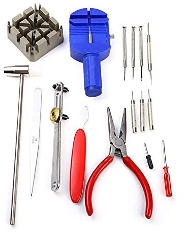 Linyuex Relojes Accesorios de reparación Reparación Tabla de Mesa Abrelaje Correa Reloj Reparación Productos Removedor Destornilladores Tweeer (Color : Type A)