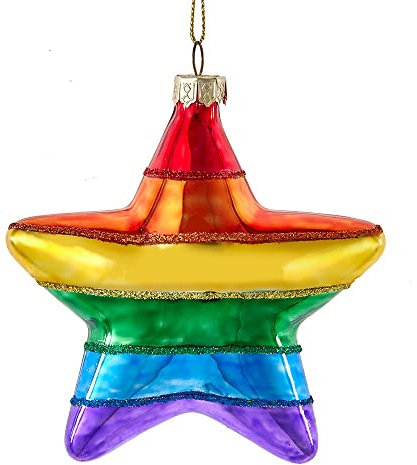 Pride Glasstern Ornament