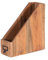 DESIGN DELIGHTS STEHSAMMLER NOTA | Mahagoni Holz, 30x29x11 cm (TxHxB) | Zeitschriftensammler, Holz Stehordner, Schreibtisch Büro Organizer